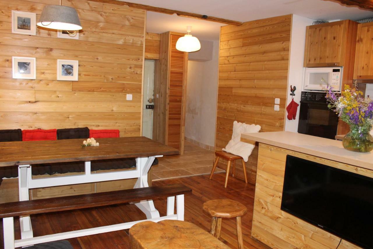 appartement style chalet centre Barcelonnette Eksteriør bilde