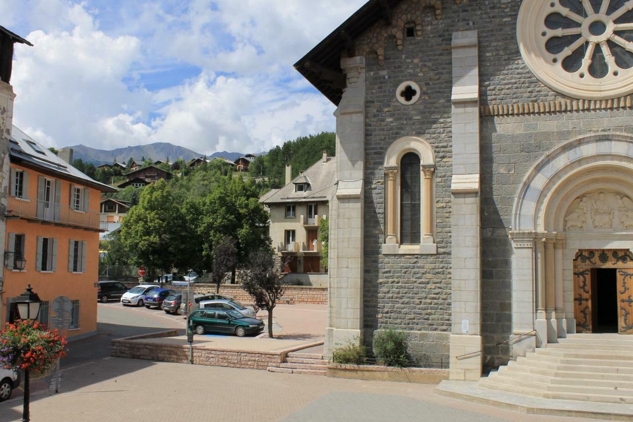 appartement style chalet centre Barcelonnette Eksteriør bilde